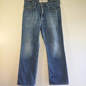 Vintage GAP Boot Fit Denim Jeans Men's Size 35 x 30  USA Made
